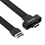 MZHOU Cavo Di Prolunga Per Pannello Frontale USB 3.1 Tipo C 57 Cm, Cavo USB 3.1 Tipo E A Usb ...