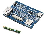 Nano Base Board (A) for Raspberry Pi Compute Module 4 Lite/eMMC,with Raspberry Pi 40PIN GPIO Interface,Same Size As The CM4,MIPI ...
