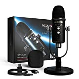 NEEMTY ZYON - Microfono a Condensatore USB Plug & Play - Per Gaming, Recording, Streaming e Podcasting - Supporto da ...