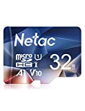 Netac 32G Scheda Micro SD, Scheda di Memoria A1, U1, C10, V10, FHD, 600X, UHS-I Velocità fino a 90/10 MB/sec(R/W) ...