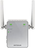 Netgear EX2700-100PES Ripetitore Wifi N Wireless, Copertura per 1-2 Stanze e 5 Dispositivi, 300 MBps, Design Compatto, Argento