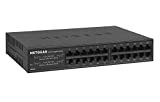 Netgear GS324 Switch Ethernet 24 porte Gigabit, Switch Unmanaged desktop/rackmount, struttura in metallo senza ventole