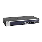 NETGEAR XS508M Switch Unmanaged a 8 Porte Multi-Gigabit Ethernet 10G, con 1 SFP+ da 10G, Montaggio su Desktop/Rack e Assistenza ...