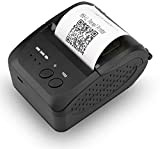 NETUM NETUM Wireless Bluetooth Receipt Thermal Printer, Portable Personal Bill Printer 2 Inches 58mm Mini USB POS Printer for Restaurant ...