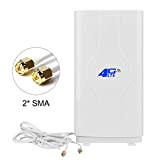 NETVIP 4G Antenna SMA LTE Dual Mimo 3G/4G Amplifica il Segnale Ethernet con Funzione di Ripetitore Amplificatore di Segnale per ...