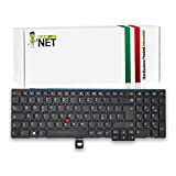 New Net Keyboards Tastiera Italiana Compatibile con Notebook Lenovo ThinkPad T540 T540P W540 W541 L540 L560 L570 T550 T560 P50s ...