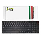 New Net Keyboards - Tastiera Italiana Compatibile con Notebook Packard Bell Easynote LM81 LM82 LM85 LM86 LM87 NM85 TK11 TK11BZ ...