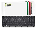 New Net Keyboards - Tastiera Italiana Compatibile per Notebook Acer Aspire 5552 5552G 5552NWXMi 5553 5553G 5560 5560V3 5560G 5561 ...