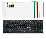 New Net Keyboards - Tastiera Italiana Compatibile per Notebook Toshiba Satellite P50-B P50T-B P55-B P55T-B Qosmio X70-A X70-A-11L X70-A-12X X70-B ...