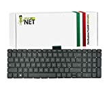 New Net Keyboards - Tastiera Italiana Retroilluminata Compatibile con HP 15-AB Series, 15-ab012nl 15-ab022nl 15-ab026nl 15-ab036nl 15-ab037nl, P/N Model 9Z.NC8BQ.30E ...