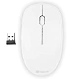 NGS FOG WHITE - Mouse Ottico Senza Fili 2.4GHz, Mouse Wireless per PC o Laptop con 2 Pulsanti e Scroll, ...