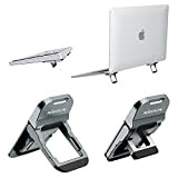 Nillkin 2 Pezzi Mini Supporto per Laptop per MacBook e Notebook, Supporto per Laptop Pieghevole Regolabile con Pad in Silicone ...