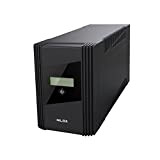 Nilox 17NXGCLI09001, UPS VALUE LCD 1000VA/500W, Nero Opaco