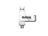 Nilox, Chiavetta USB Nilox da 16GB, PenDrive 3.0 Type C con Capacità di 16GB, Velocità di Lettura 80 MB/s e ...
