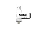 Nilox, Chiavetta USB Nilox da 32GB, PenDrive 3.0 Type C con Capacità di 32GB, Velocità di Lettura 80 MB/s e ...