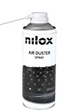 Nilox, Spray Aria Compressa, Bomboletta Spray ad Aria Compressa per la Pulizia di Notebook, Stampanti e Device, con Cannuccia per ...