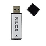 Nilox U2NIL4BL002 Chiavetta PenDrive USB con Capacità di 4 GB 2.0