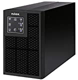 Nilox, UPS Premium OnLine Pro LED da 1.000VA/700W, UPS con Tecnologia a Doppia Conversione, Protegge Server, Workstation, Reti LAN e ...