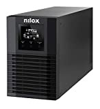 Nilox, UPS Premium OnLine Pro LED da 1.500VA/1.050W, UPS con Tecnologia a Doppia Conversione, Protegge Server, Workstation, Reti LAN e ...