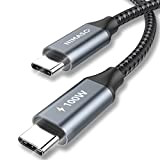 NIMASO Cavo USB C a USB C 1M,Cavo USB Type C 100W 20V/5A PD con Cavo di Ricarica Chip E-Mark ...