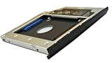 Nimitz 2nd HDD SSD Hard Drive Caddy Adattatore per Hp Elitebook 2560p 2570p con lunetta
