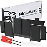 NinjaBatt Batteria A1582 A1493 per Apple MacBook Pro Retina 13" A1502 [2013 2014 2015 Anni] - Alta Capacità [71,8Wh/11,34V]
