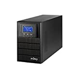 nJoy Aten Pro 1000VA Gruppo di Continuità Doppia Conversione On-Line UPS 900 Watt Display LCD Onda Sinusoidale Pura USB RS232 ...
