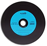 NMC Vinyl CD-R Blu Carbon Dye Full Nero Retro CD vergine 700 MB 50 pezzi