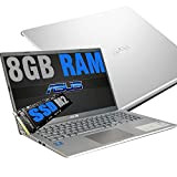 Notebook Asus Silver Portatile Pc Display 15.6" HD/Intel Dual Core N4020 Up To 2.80Ghz /Ram DDR4 8Gb /SSD M.2 256GB ...