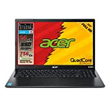 Notebook portatile Acer, Ram 24 Gb, Cpu Intel N 6000, 4 Core, SSHD da 756 Gb, Display 15.6" Full HD ...