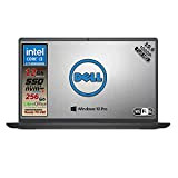 Notebook SSD Dell, Cpu Intel i3, fino a 4,1 GHz, Display 15,6" ips led FULL HD, SSD nvme da 256 ...