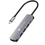 NOVOO Hub USB C, 5 in 1 Adattatore da USB C a USB HDMI con 3 porte USB 3.0,100W Tipo ...