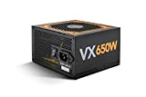 NOX Alimentatore PC URANO VX 650W -NXURVX650BZ- Alimentatore PC 650W, Certificazione 80 PLUS Bronze, ventola da 140 mm è control ...
