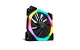 NOX XTREME PRODUCTS Ventola DFAN 120 mm -NX DFAN - Ventola PC 120 mm, doppio anello RGB Rainbow LED, ultra ...