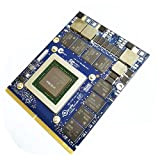 NVIDIA GeForce GTX 980M, N16E-GX-A1 GDDR5 8 GB MXM 3.0B, per Dell MSI Clevo Gaming Notebook PC, sostituzione originale scheda ...