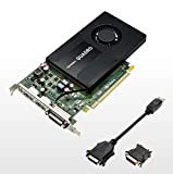 Nvidia Quadro K2200 – Scheda grafica quadro K2200 – 4 GB GDDR5 – PCI Express 2.0 X16 DVI, 2 X Display Port