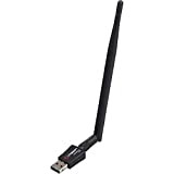 Octagon 300 Mbit/s wl038 USB WLAN Stick con Antenna Nero