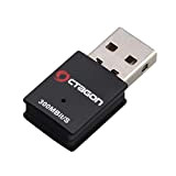 Octagon 300Mbit/s WL018 USB WLAN Stick Nero per Ricevitore Linux E2