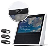 Olixar Amazon Echo Show Camera Copertura – Webcam Cover – Privacy Slide – Caricabatteria Portatile, Tablet e Smartphone, Hack – 3 Confezione