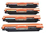 Organizza Ufficio Kit 4 Toner Compatibili con 130A HP Color Laserjet PRO MFP M176N, PRO MFP M177FW, O-CF350A, O-CF351A, O-CF352A, ...