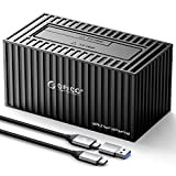 ORICO Container 9618C3 - Docking station USB C 3.2 Gen 2 (Real 6 Gbps) in alluminio con UASP per HDD ...