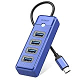 ORICO USB C Hub, 4 porte USB 3.0 Tipo C Adattatore, Sdoppiatore USB per laptop, telefono cellulare, tablet con cavo ...