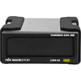Overland-Tandberg RDX QuikStor HDD Esterno da 500GB, USB Type B 3.0, Nero