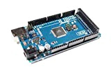 Paradisetronic.com Mega 2560 R3 Board con ATmega2560, ATmega16U2, 100% compatibile con Arduino