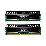 Patriot Memory Viper 3 Black Mamba DDR3 1600 16GB (2x8GB) C10 Kit Memoria Gaming XMP 1.3 Nero PV316G160C0K