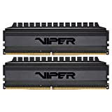 Patriot Viper Blackout RAM Series DDR4 8GB (2 x 4GB) 3200MHz CL 16 Kit di Memoria Gaming XMP 2.0 Nero
