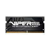Patriot Viper Steel SODIMM DDR4 2400 16GB (1x16GB) C15 Memoria per PC Portatili Gaming XMP 2.0 Grigia
