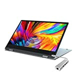 PC Portatile touch screen, 2 in 1 Computer Notebook Windows 11 16+256G, Convertibile Laptop 13,3 pollici, N5100 Quad core, pannello ...