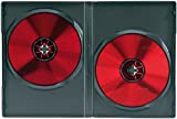 Pearl CD- / Scatole di Dvd: Doppia Custodia per CD/Dvd, Nera, Confezione da 10 (Gusci Vuoti per CD & Dvd)