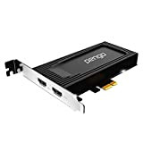 Pengo 4K HDMI Scheda Acquisizione PCIe Interna, 4K30fps Game Capture PCI, Live Stream, 4K60 HDR Pass-Through, High Refresh Rate 144Hz ...
